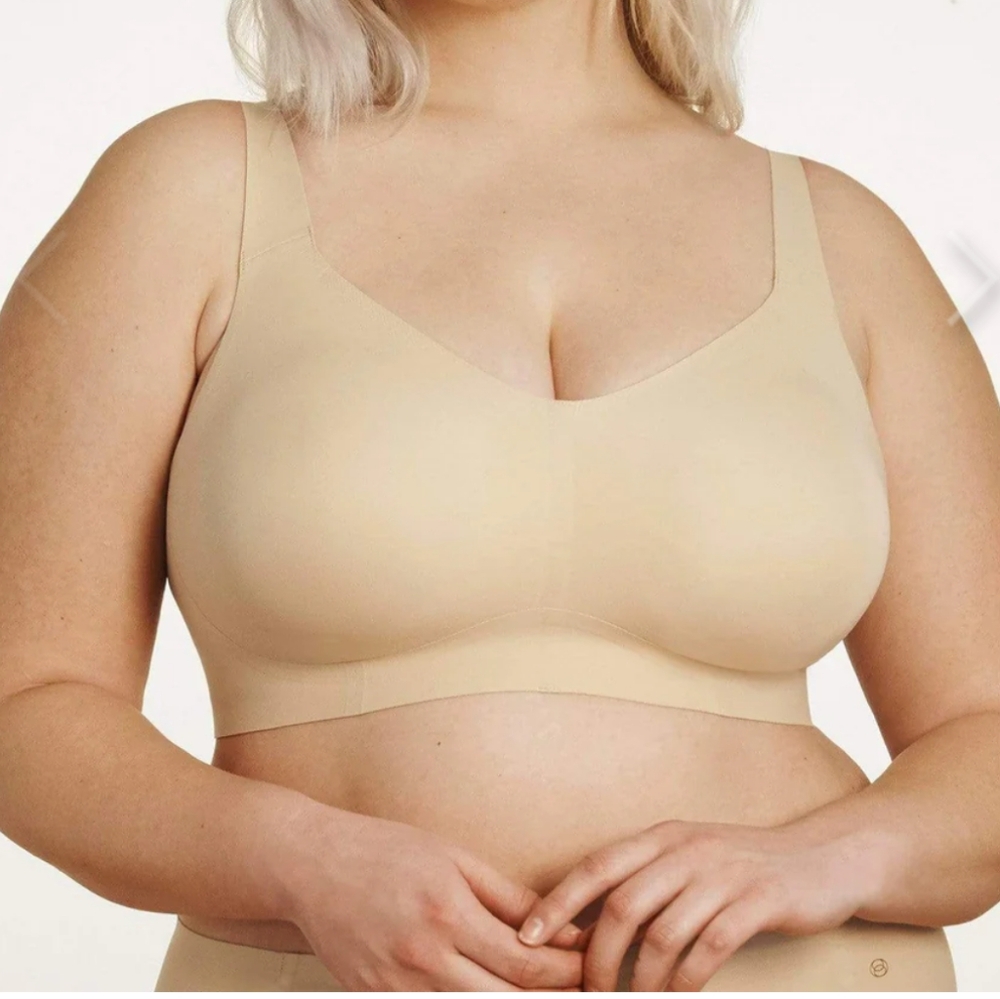 Evelyn &‎ Bobbie The Beyond Bra in Sand 3X Wireless